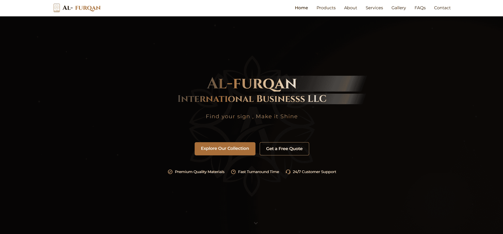 Al Furqan International Business preview